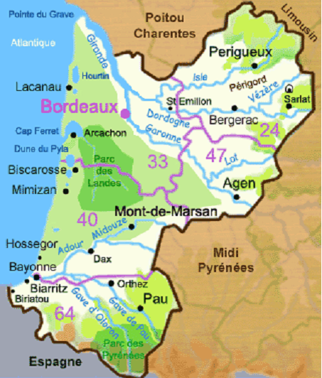 Aquitaine régió