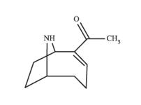3.6. ábra. Az anatoxin-a kémiai szerkezete