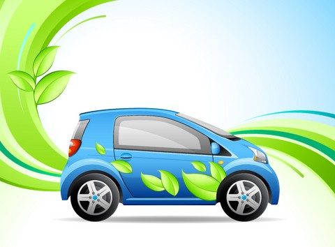 2.4. ábra. Zöld autózás, illusztráció. Forrás: zoldauto.info/fenntarthato-kozlekedes/